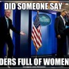 Bill Clinton binders full of women