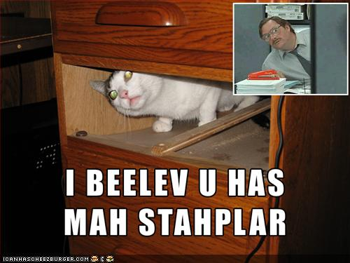 Stapler Cat